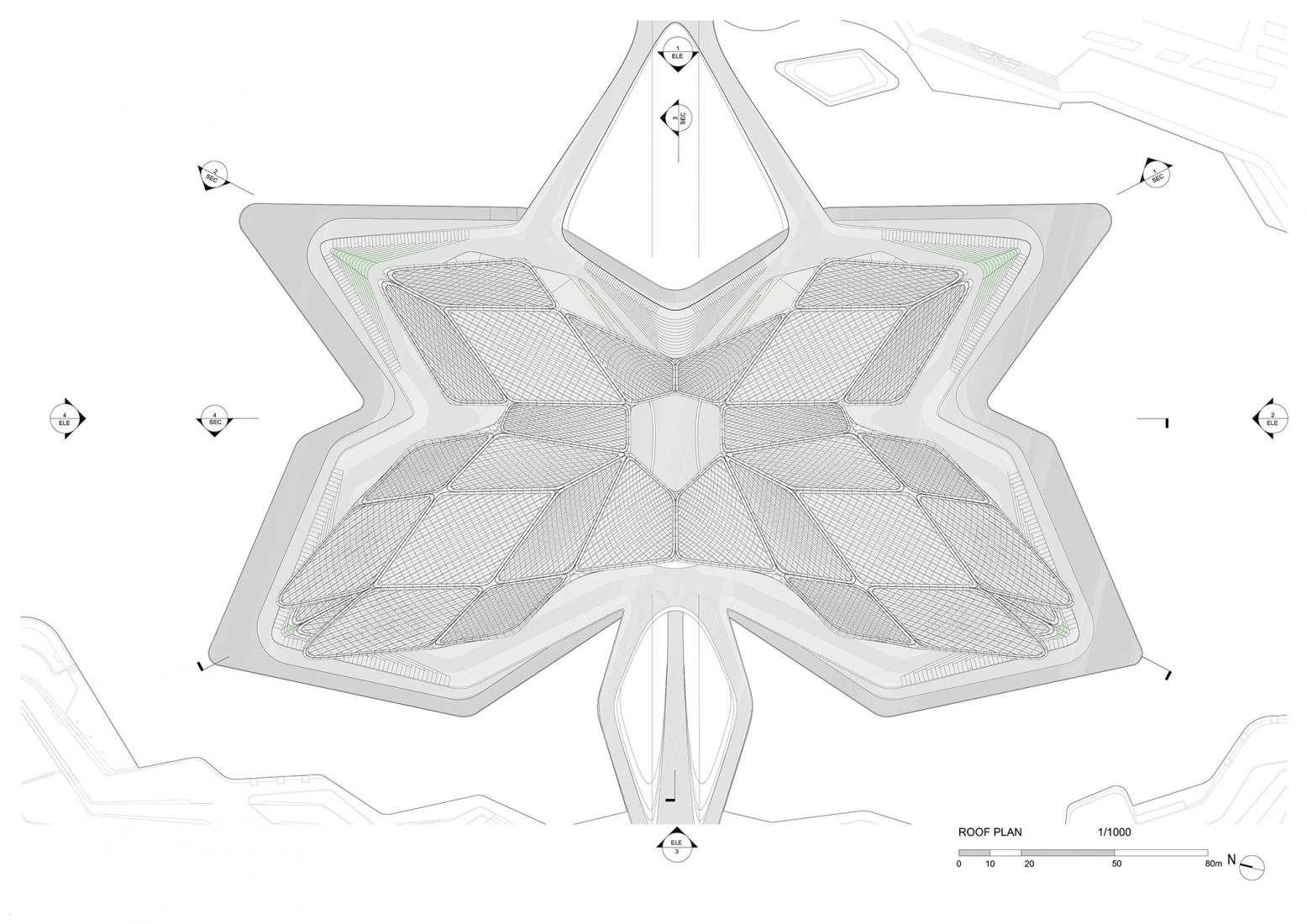 珠海金湾 Civic 艺术中心丨中国珠海丨扎哈·哈迪德建筑事务所-70