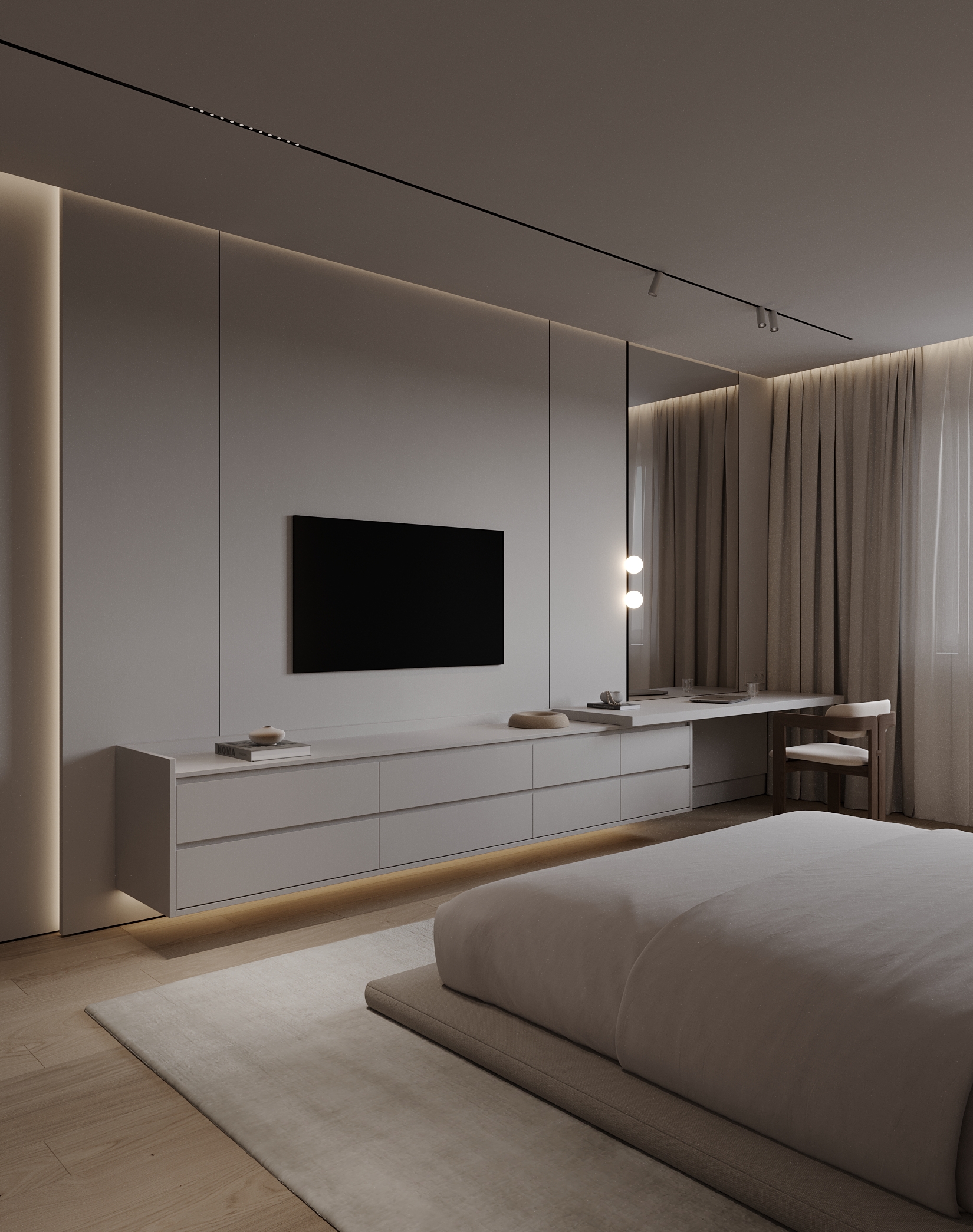 ЖК:Александровский 公寓室内设计项目丨俄罗斯车里雅宾斯克丨Ananev Architects-67