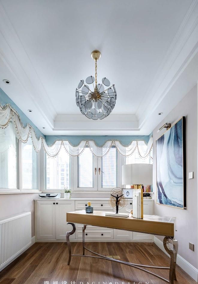 复式空间优化案例 | 阳光绿意下的美式轻奢家庭生活-42