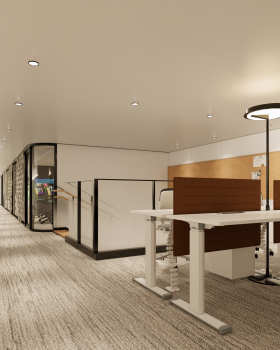 精品总部办公空间设计  多元配套空间