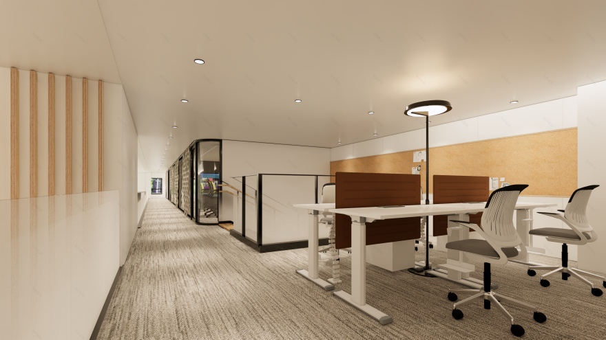 精品总部办公空间设计 多元配套空间-10