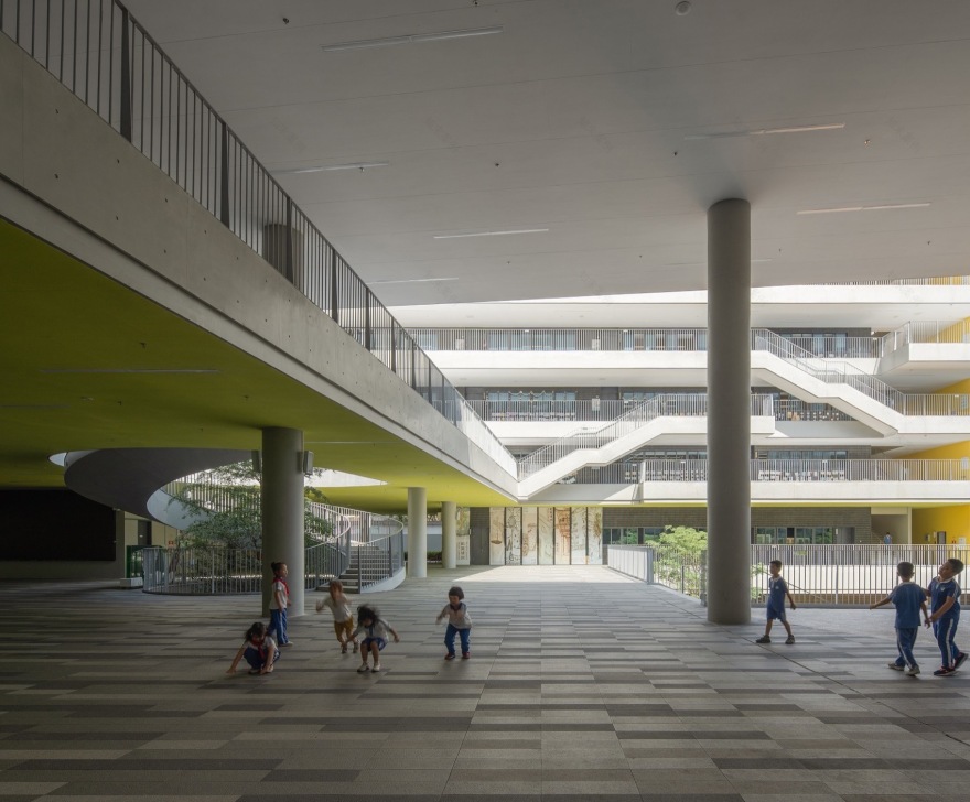 深圳福田绿洲小学丨中国深圳丨悉地国际东西影工作室-31