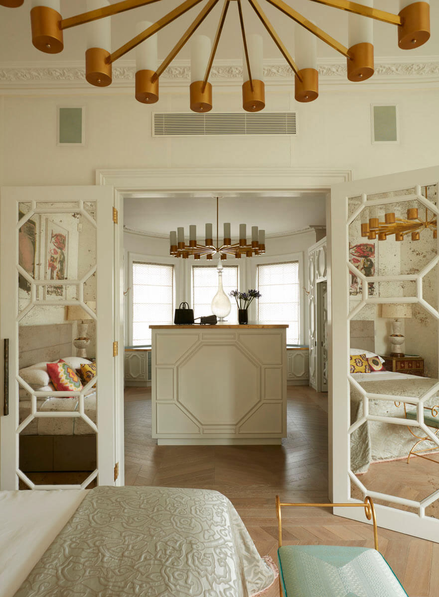 伦敦时尚别墅的巴黎风情设计-10