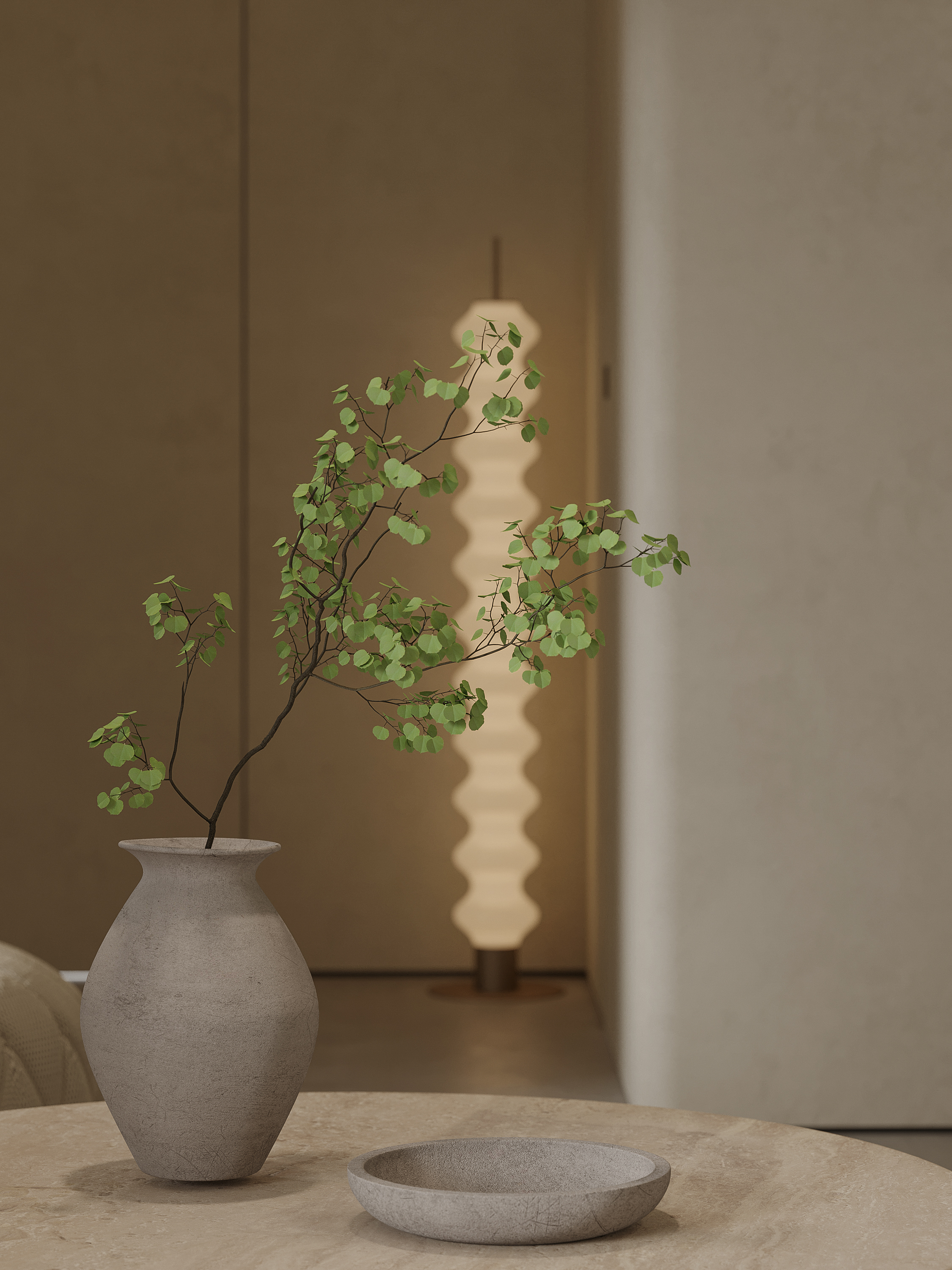 侘寂风平层设计-8