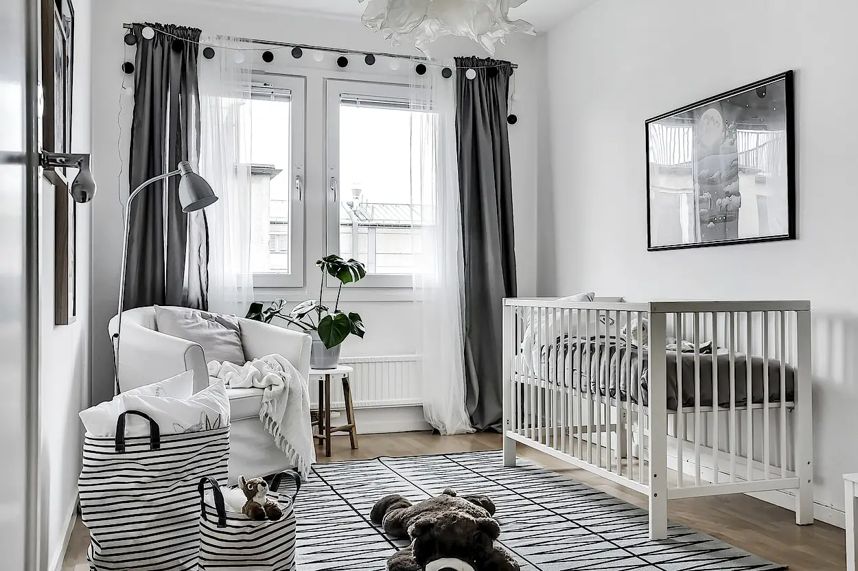 温馨家庭公寓的“hygge”风格阳台设计-18