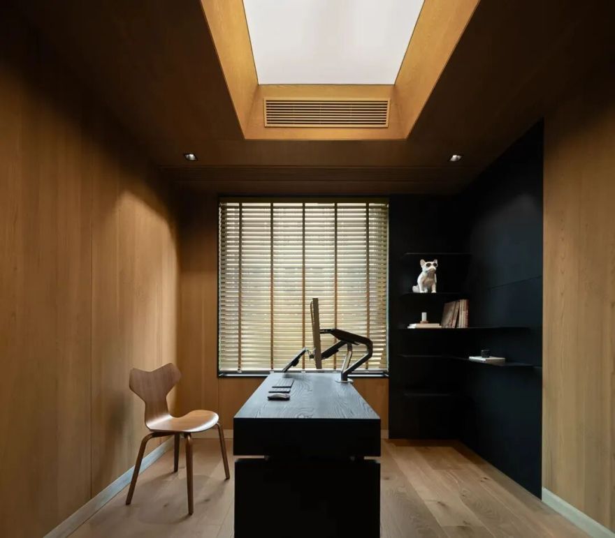 私宅设计:380㎡东方自然主义,引绿构景,四季漫生趣-70