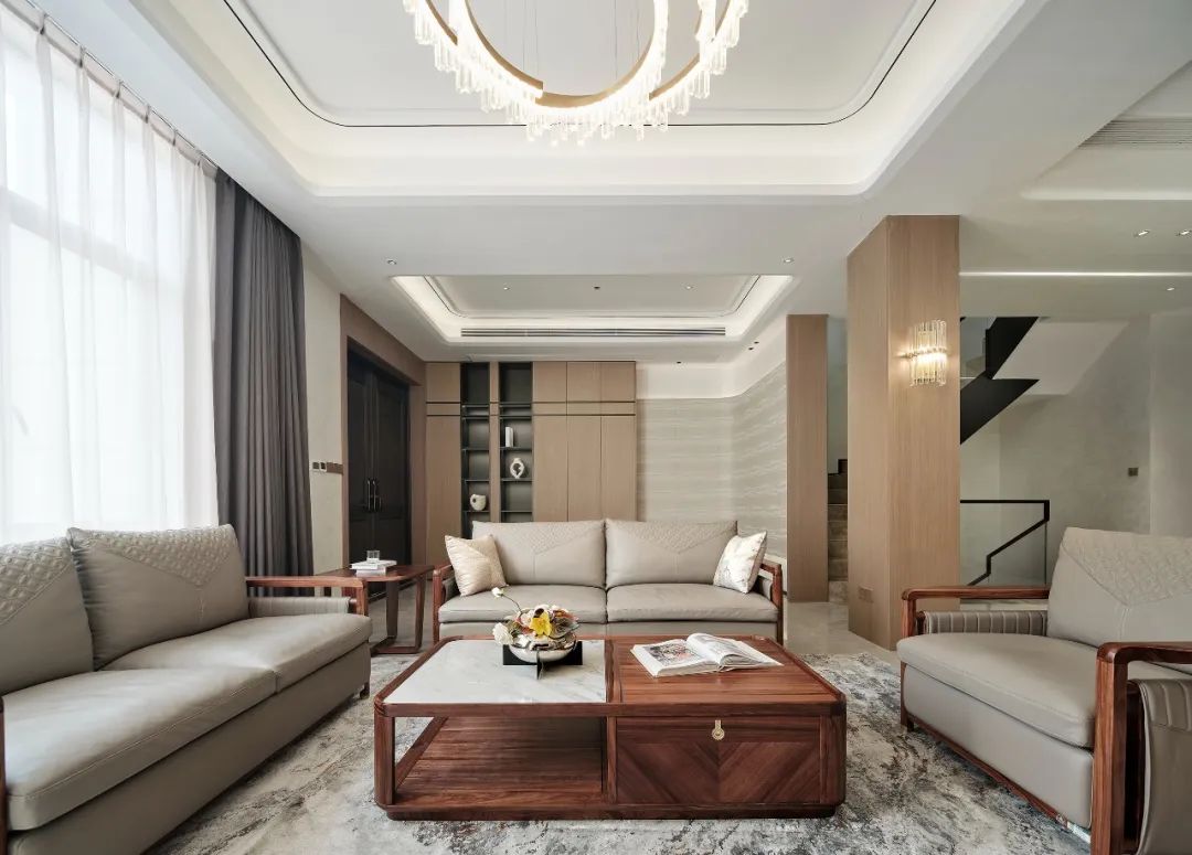 青山·阳光 · 宁波象山现代中式联排别墅设计丨中国宁波丨南鸿装饰-21