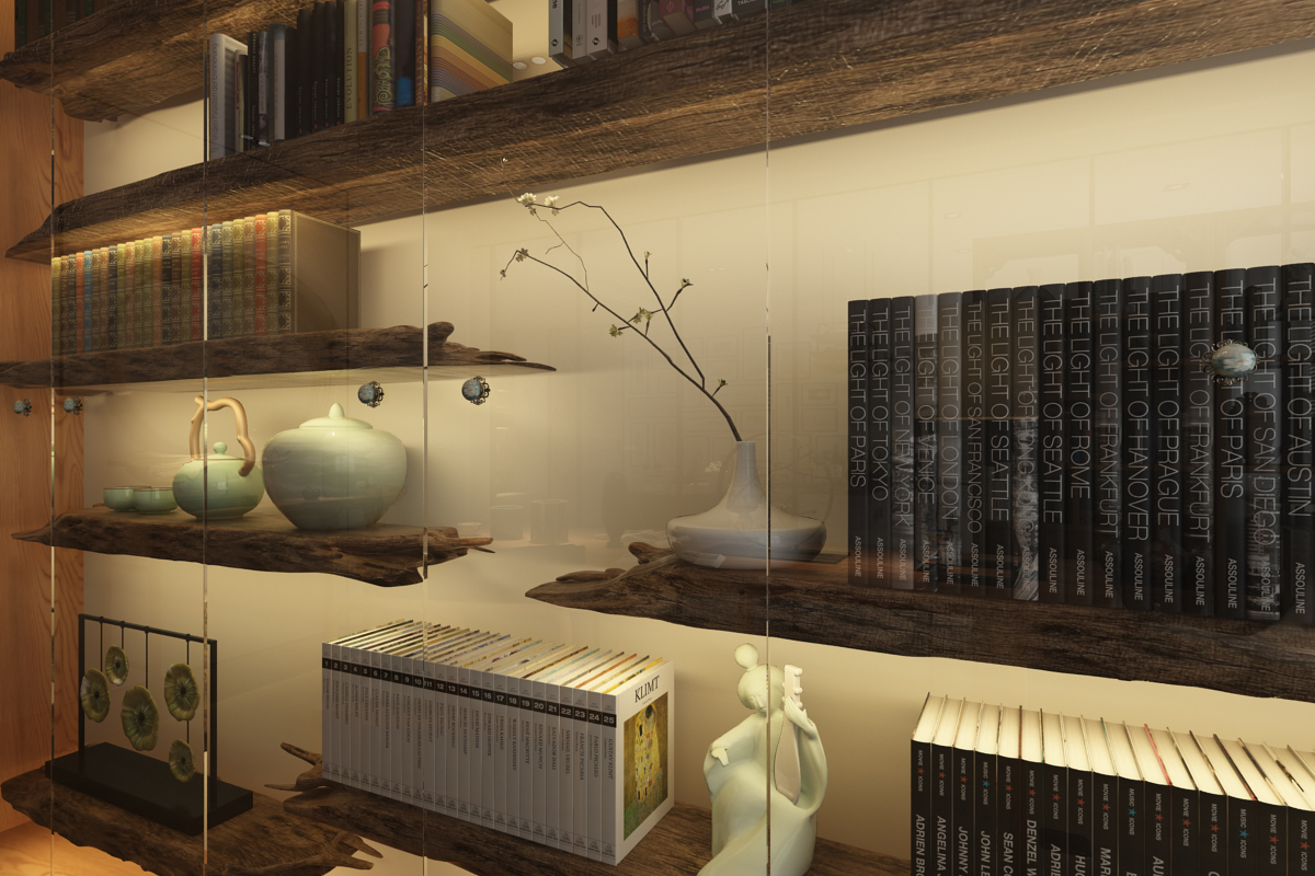 新中式 中式古典 奢华家装别墅样板房-11-30