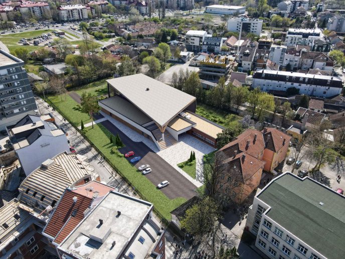 诺维萨德“拉扎·科斯蒂奇”中学体育馆建设项目-38