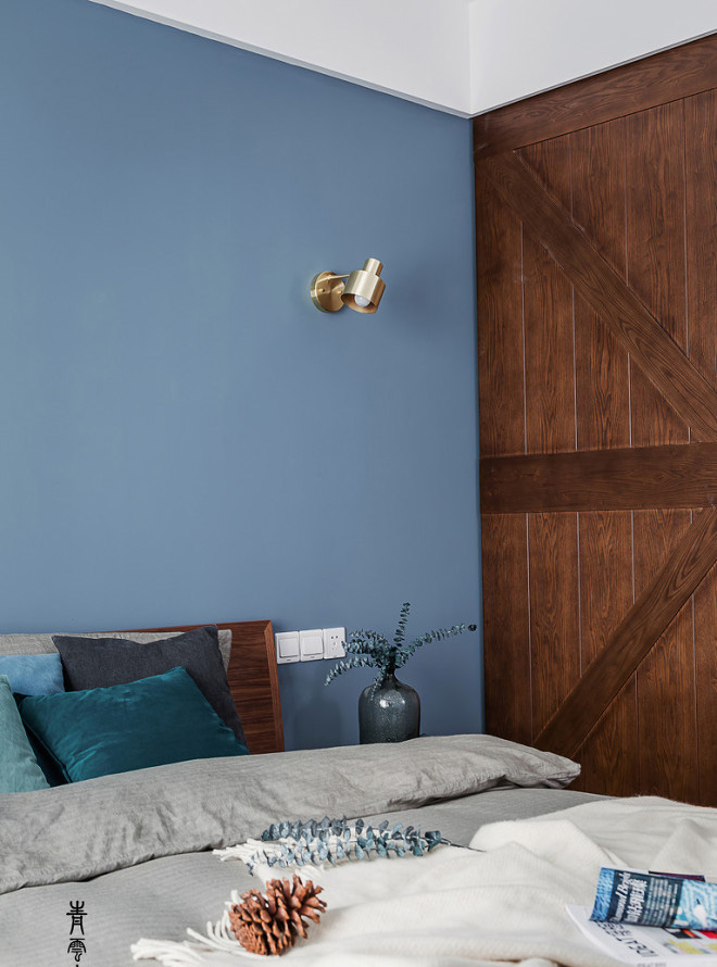 110㎡现代风格住宅  青云居设计-18