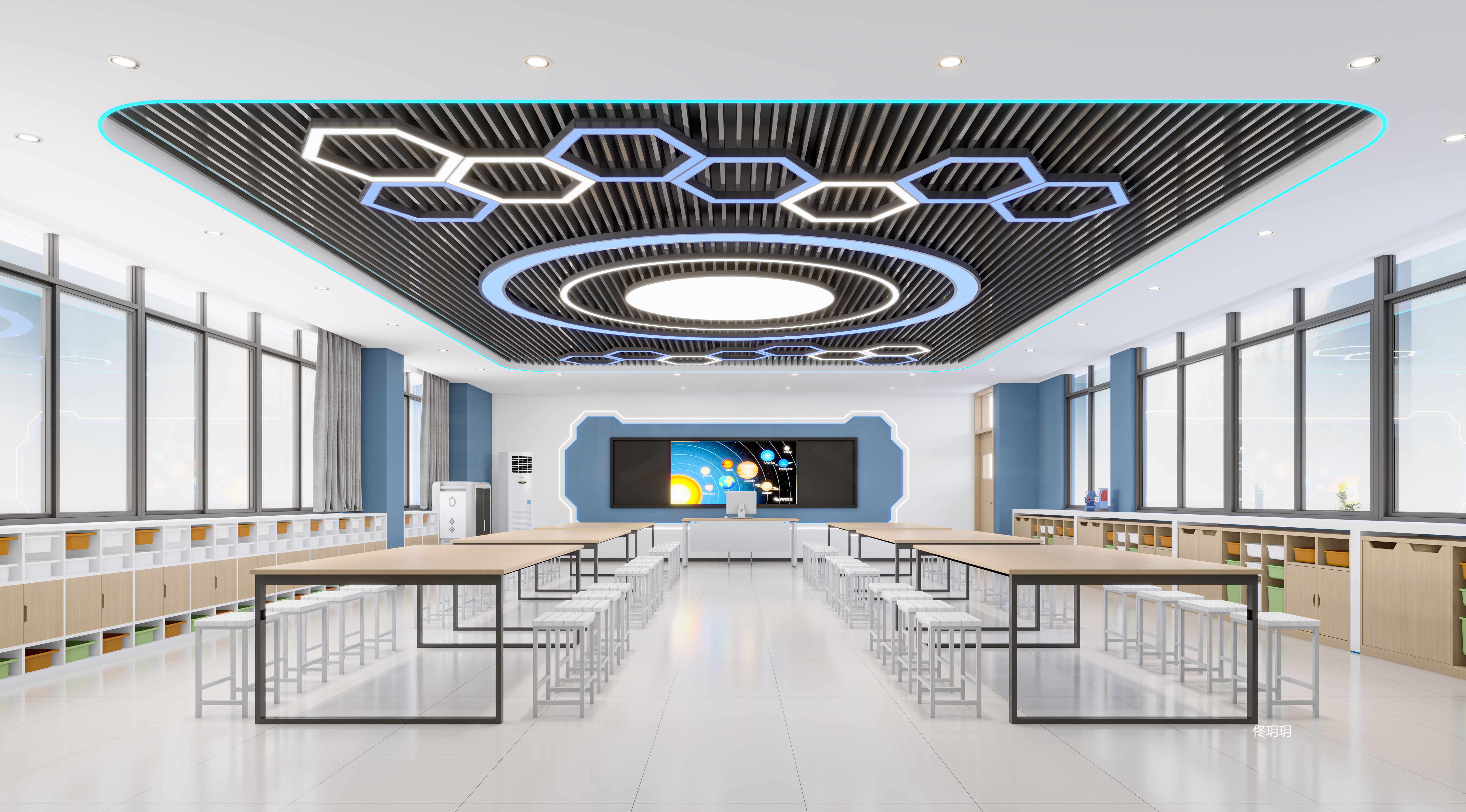 现代感的科技教室-5