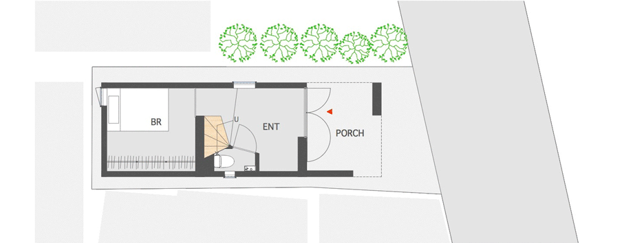 错层手法为四米宽的东京住宅增添无限魅力-9