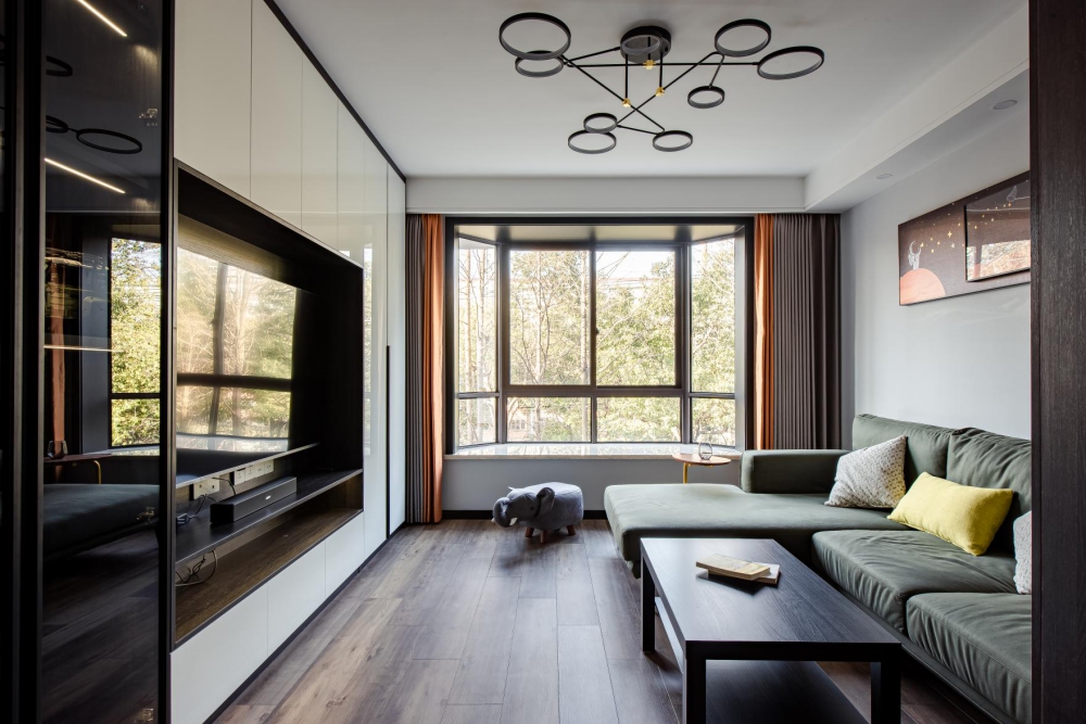 现代简约邂逅怀旧童趣之家丨中国上海丨上海美寸空间设计-9