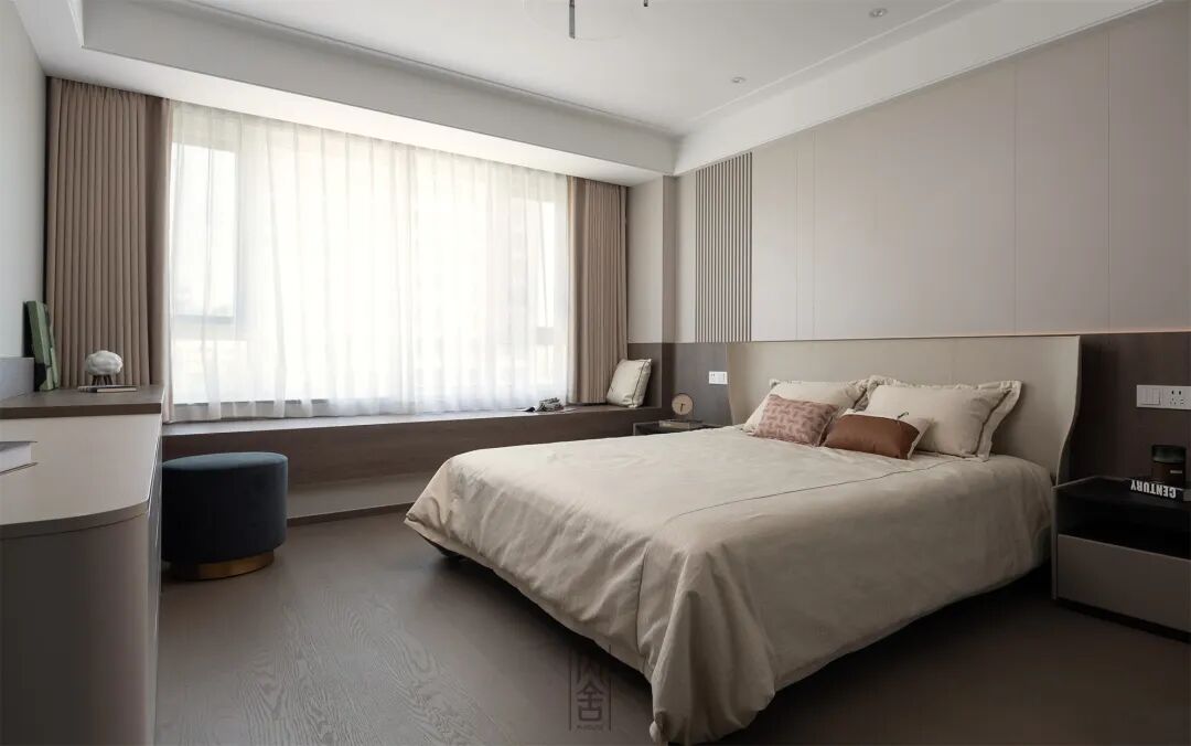 内舍软装丨190㎡意式轻奢，简约奢华持平，彰显内敛的空间气质！-29