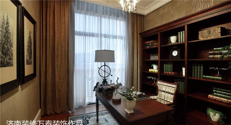 济南华润紫云府 165 平简欧风装修设计-6