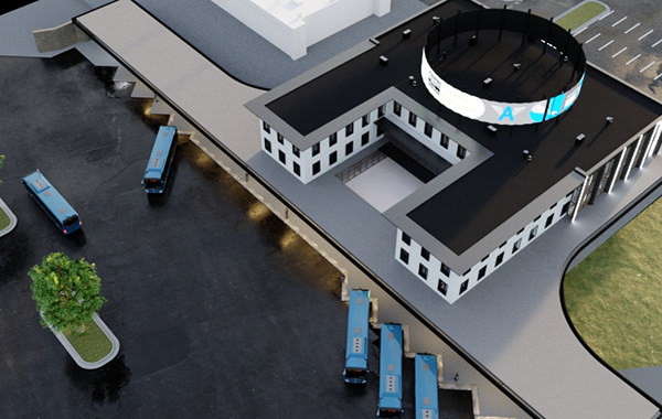 KYIV CENTRAL BUS STATION(基辅中央汽车站)丨乌克兰基辅丨M3 Group,Ivan Margytich等-15