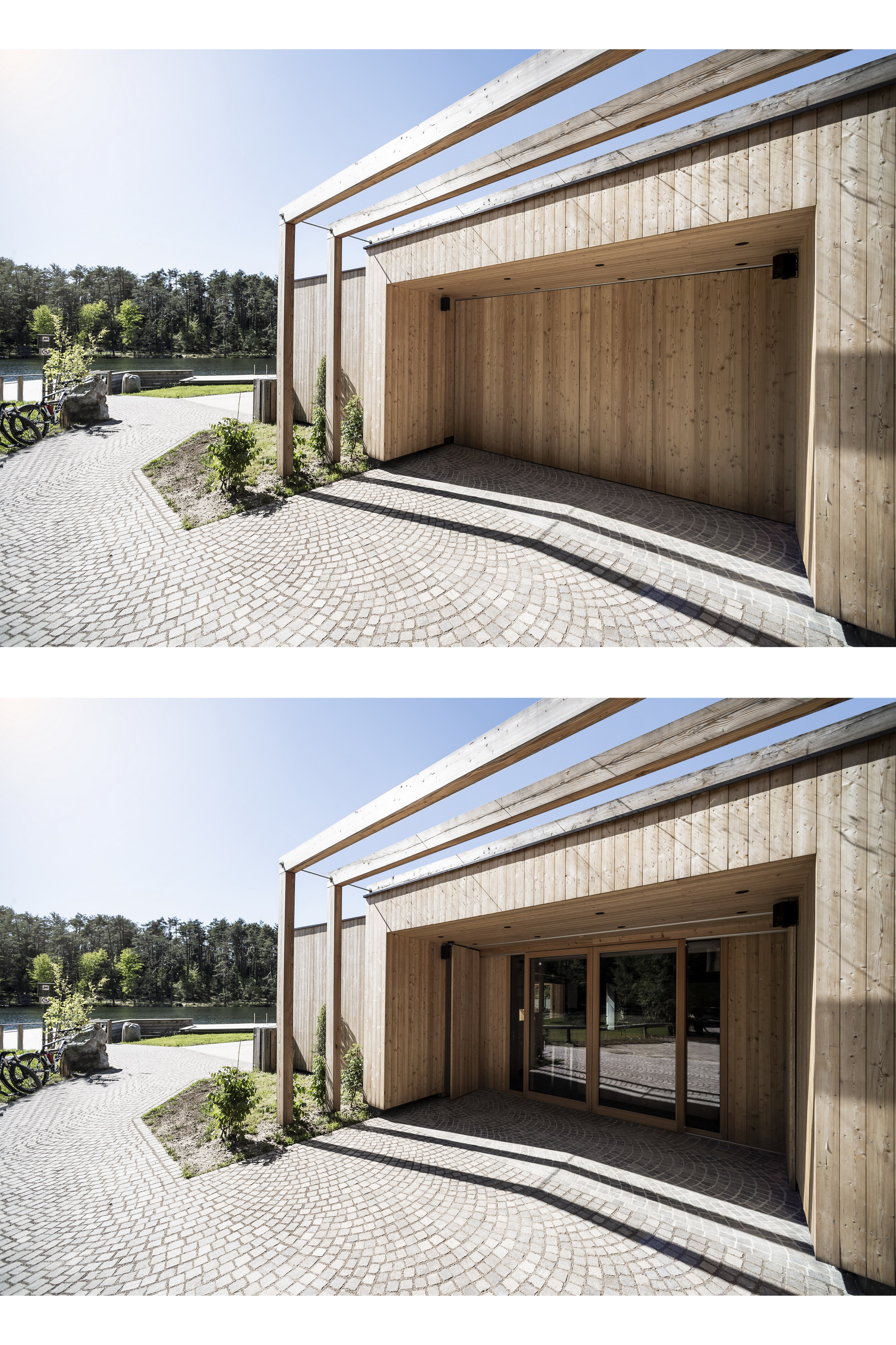 湖边休闲建筑，自然与设计的和谐融合-27