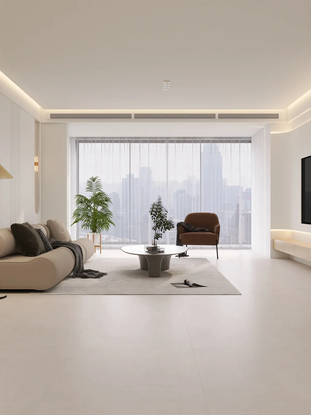 以2026潘通年度色「云上舞白」谱写诗意栖居空间-15