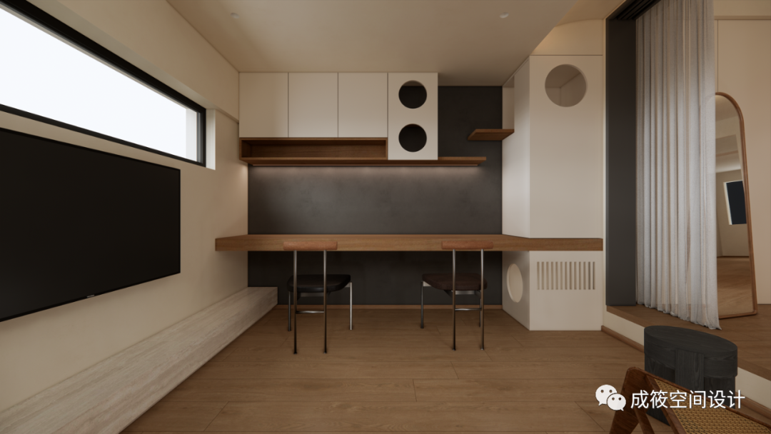 古朴中寓现代,70 平一室户的惊艳蜕变丨中国上海丨成筱设计-46