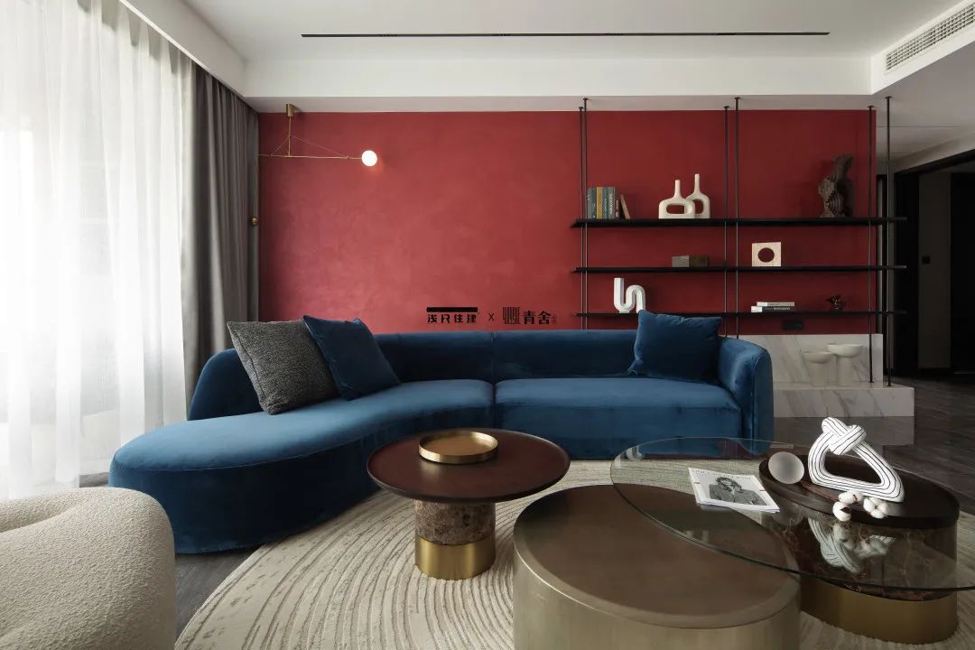 摩登撞色美宅 · 湘江壹号极致奢华空间丨浅尺住建-34