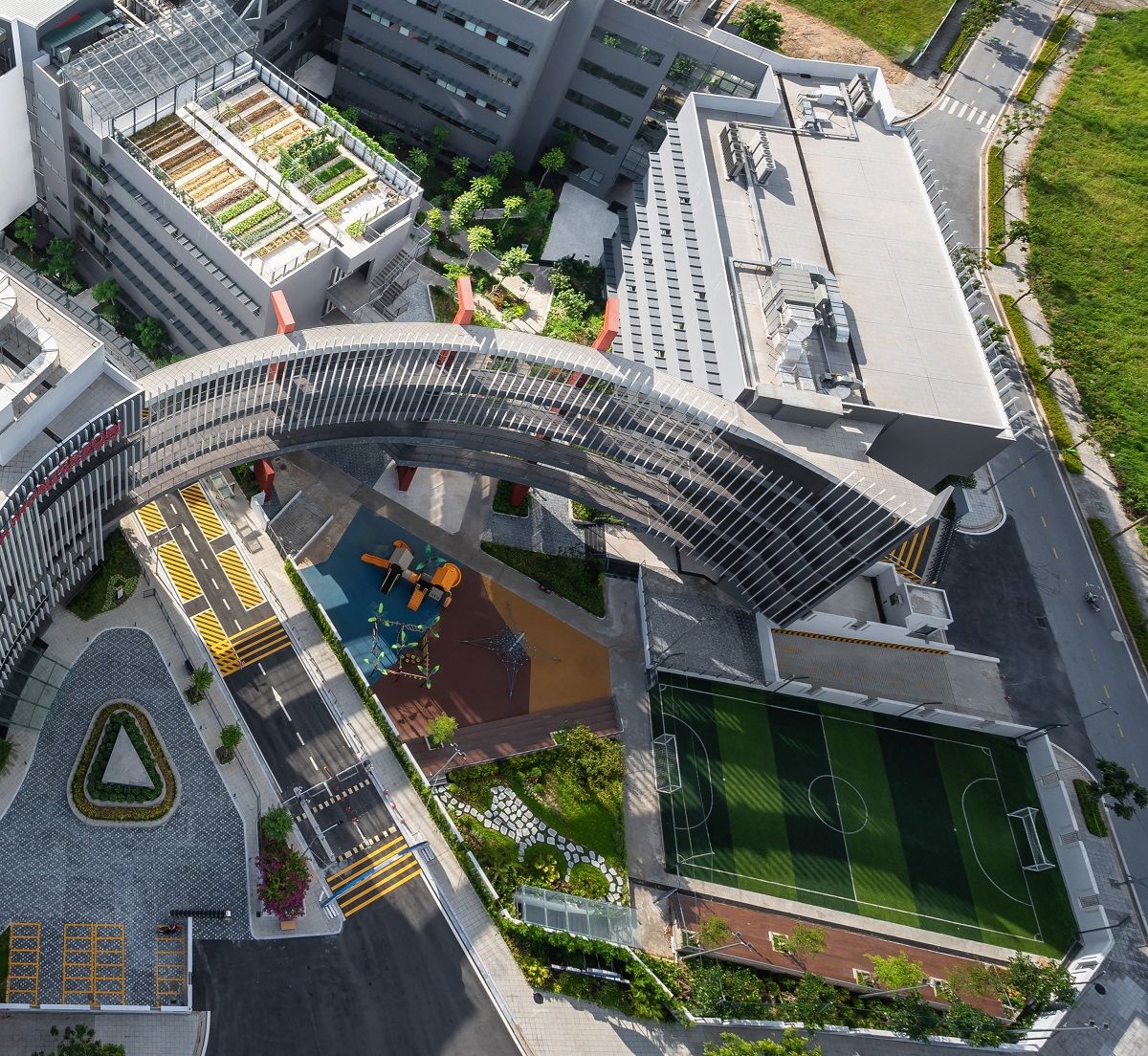 越南河内 Dewey Tây Hồ Tây 中学设计案例-39