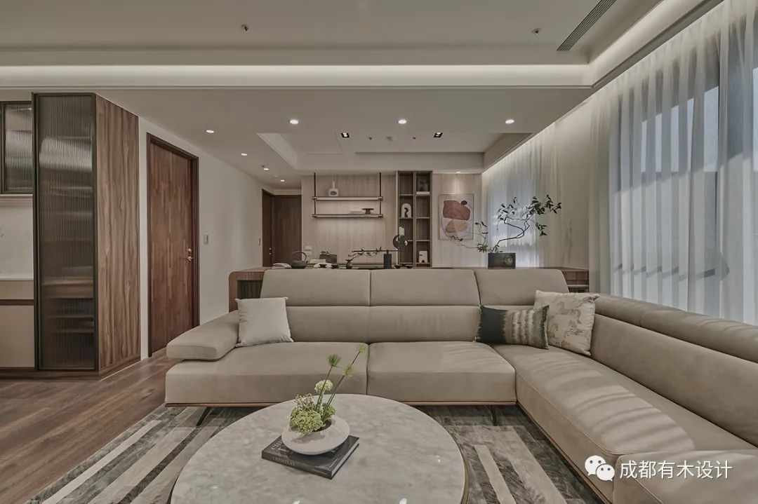 东方侘寂美学 · 老夫妻悠然沉静的退休宅丨YOU MU DESIGN-19