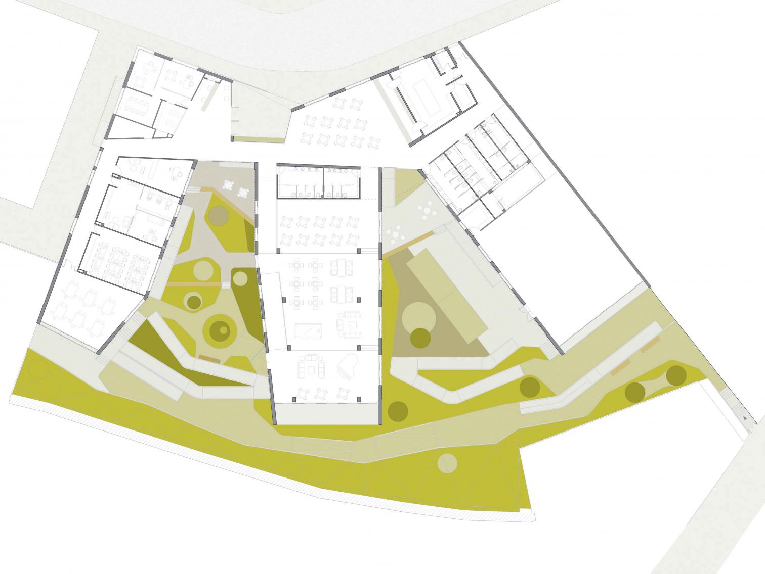 Baena 老年活动中心 · 融入城市景观的公共设施-11