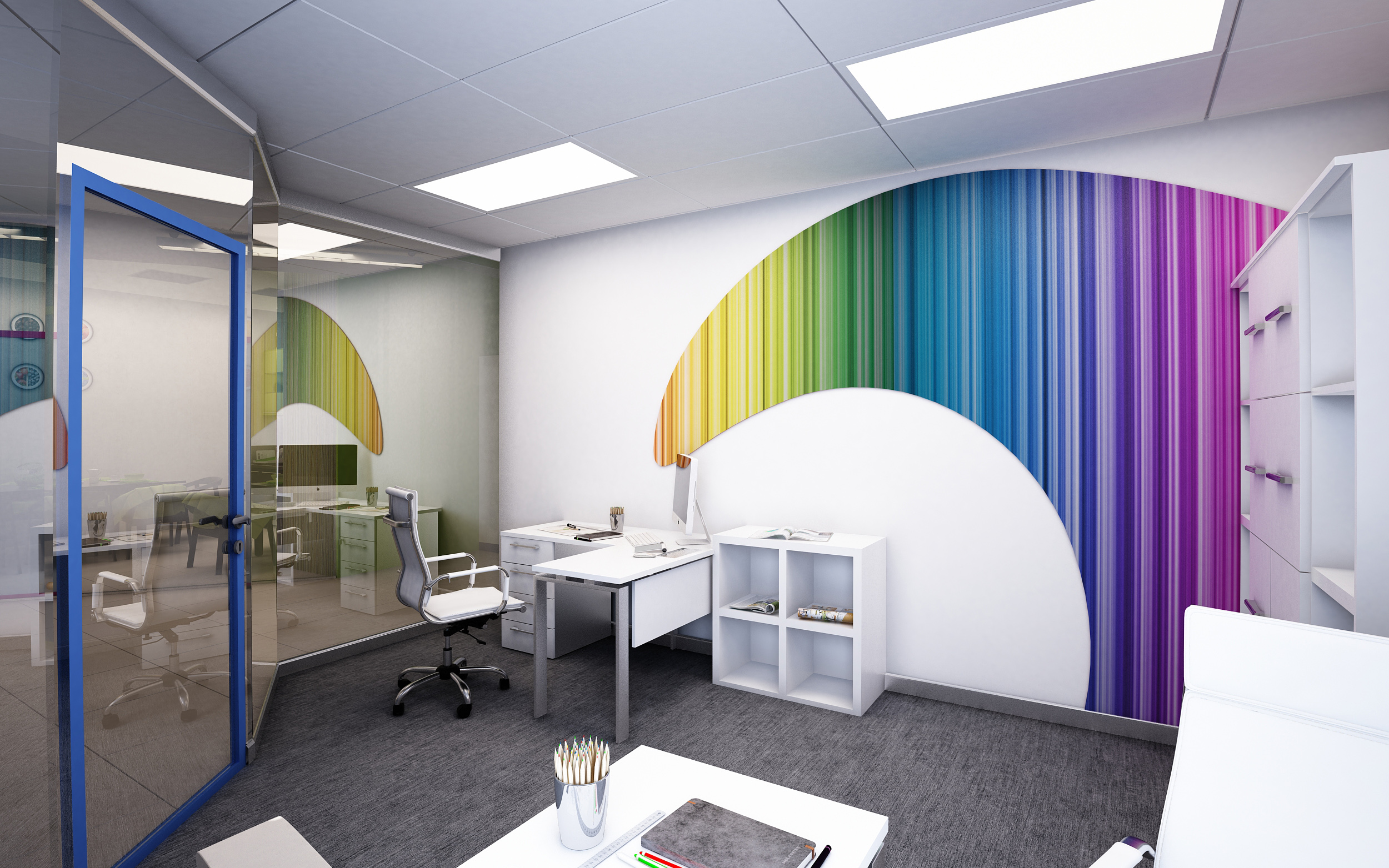 370㎡建筑公司办公室设计丨ARXY（文中称“АРКСИ”,或为同一主体）-15