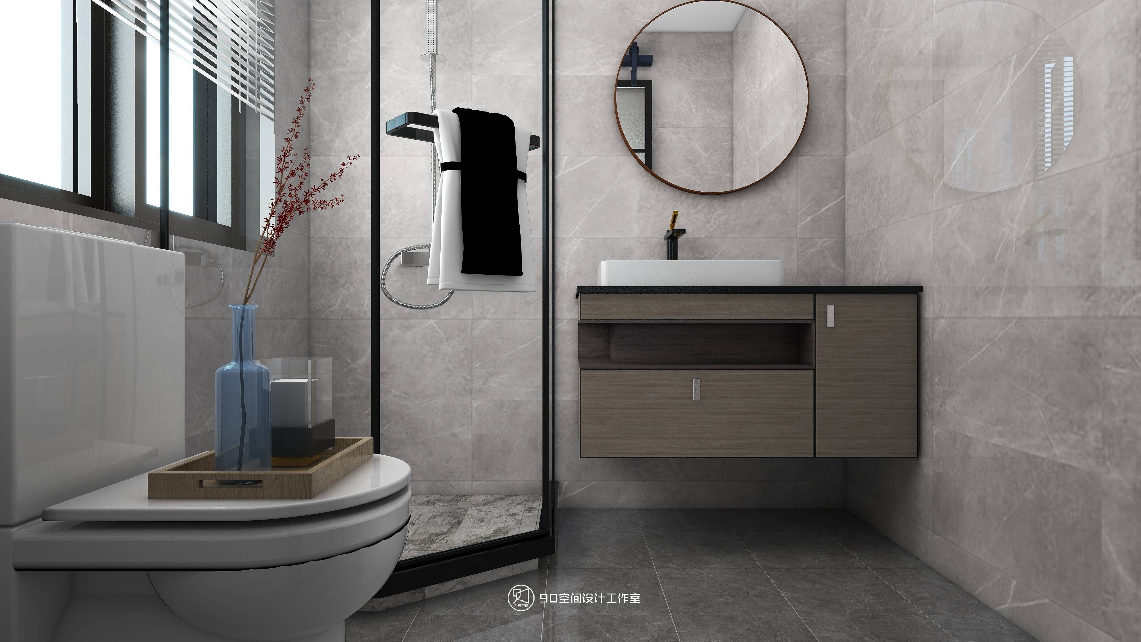 飞云之下 · 侘寂风 117 平 3 房 2 厅 1 卫设计-32