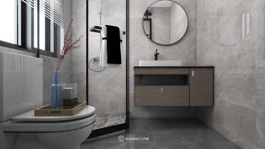 飞云之下 · 侘寂风 117 平 3 房 2 厅 1 卫设计-32