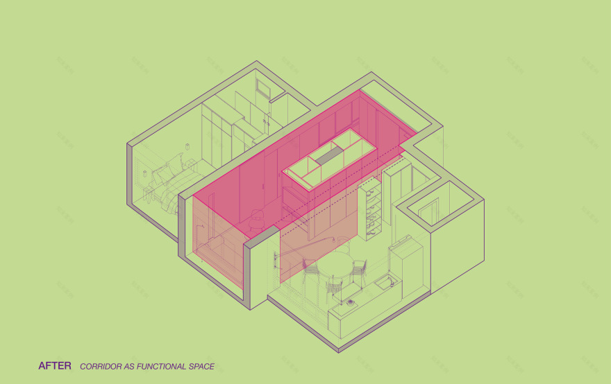 Open Studio 紧凑型新加坡公寓改造-25