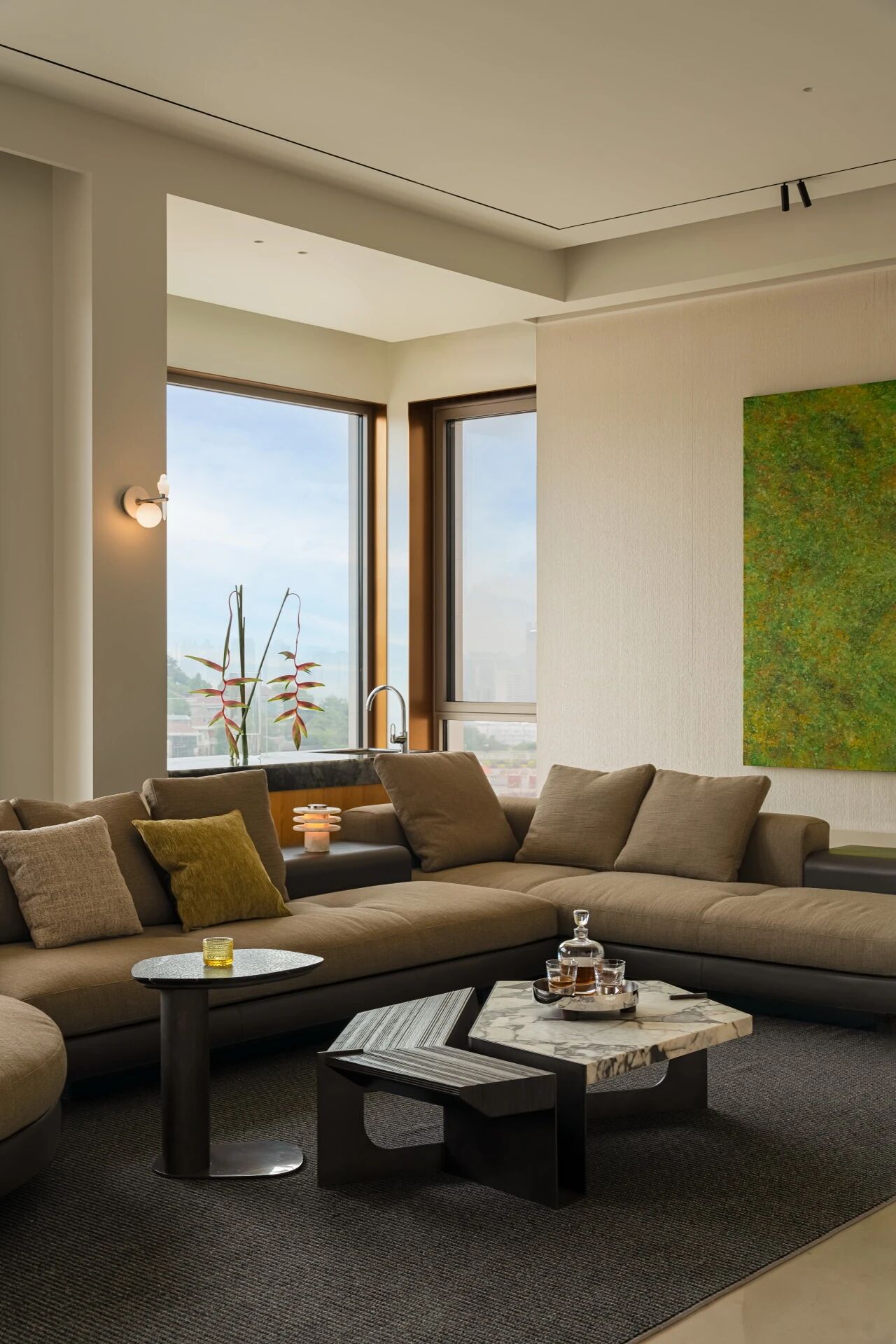 新作 齐磊 泉州550㎡自然静奢别墅丨中国泉州丨杭州拾间系设计-34