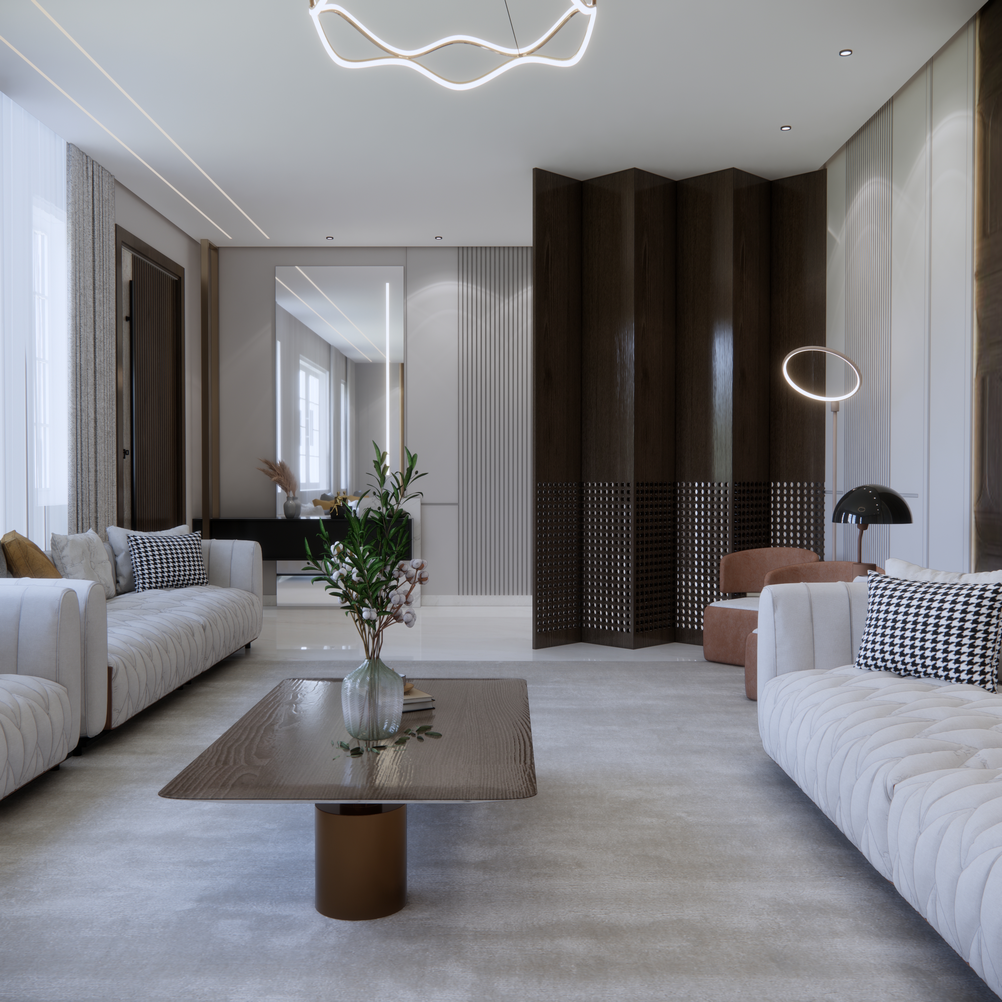 men majles deign 客厅-7