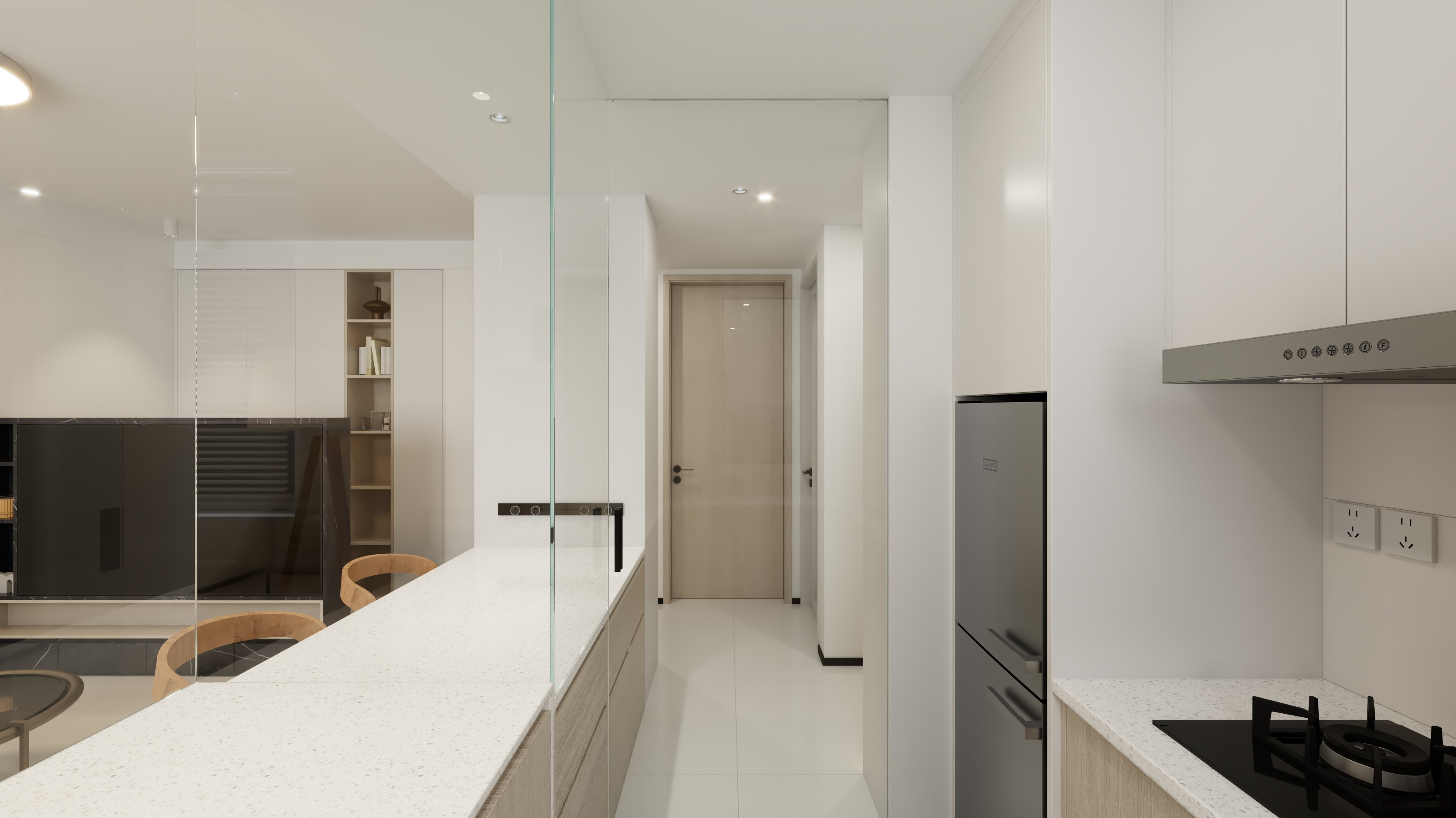 小户型改造丨imsoom 御思设计-11