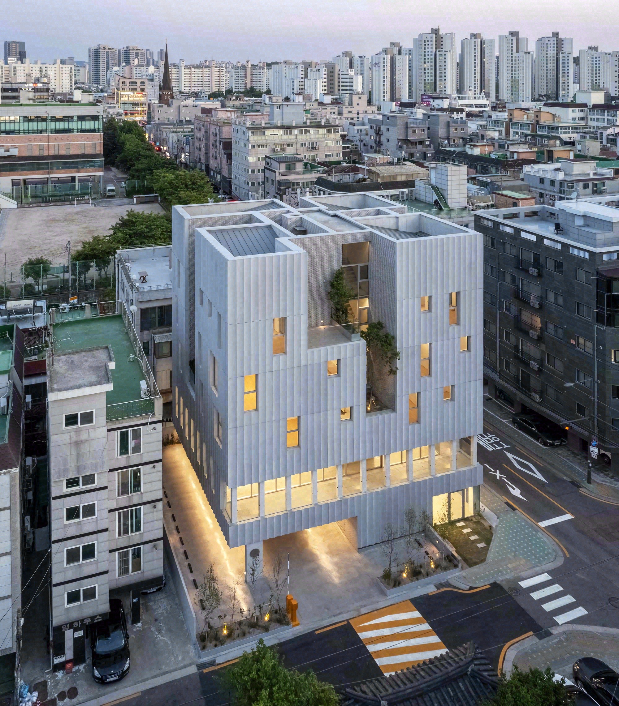 WAVE(dot wave)混合用途建筑丨韩国丨SOSU ARCHITECTS-23
