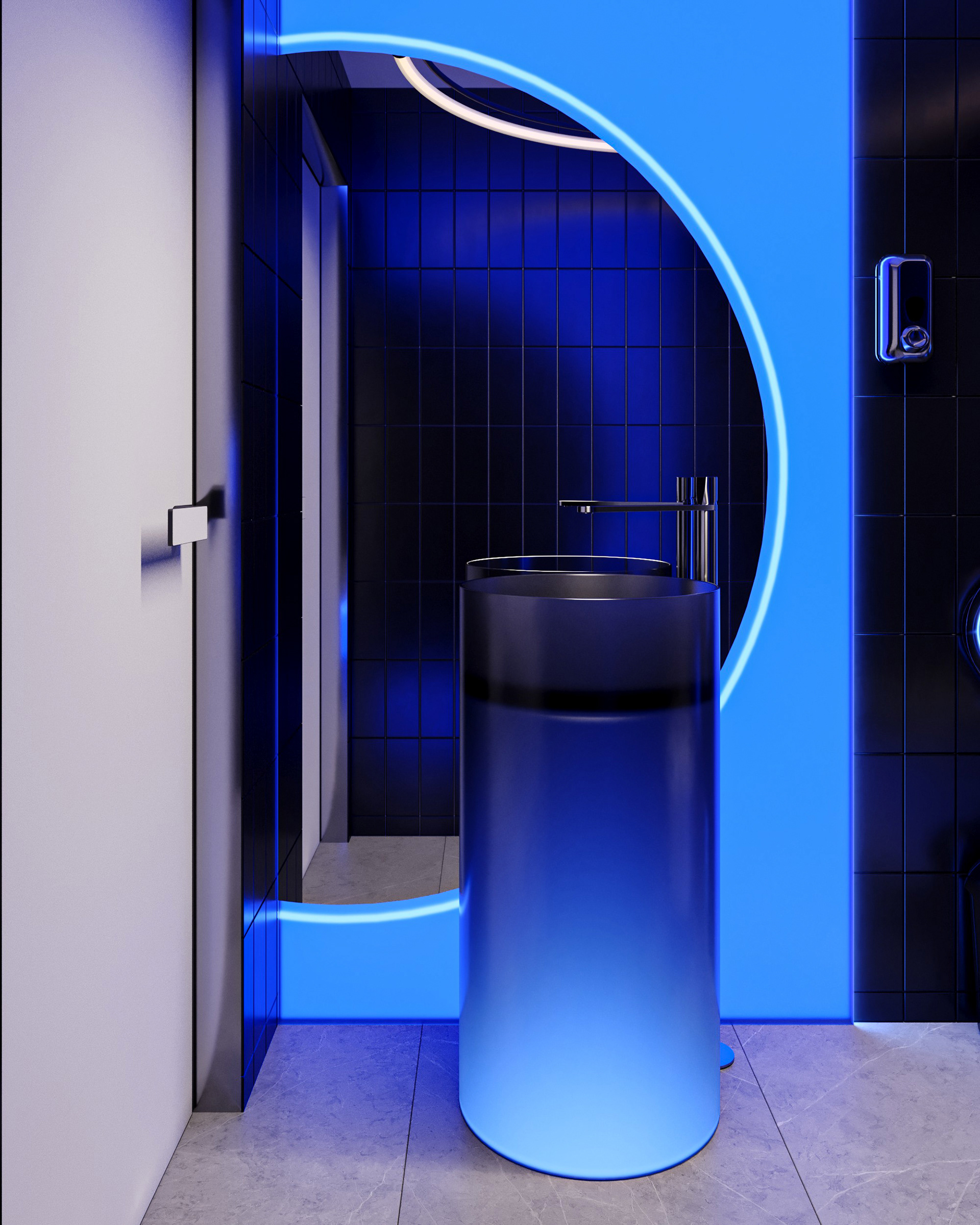 WC & Kitchen Cafe HB丨Sher.Architects-13