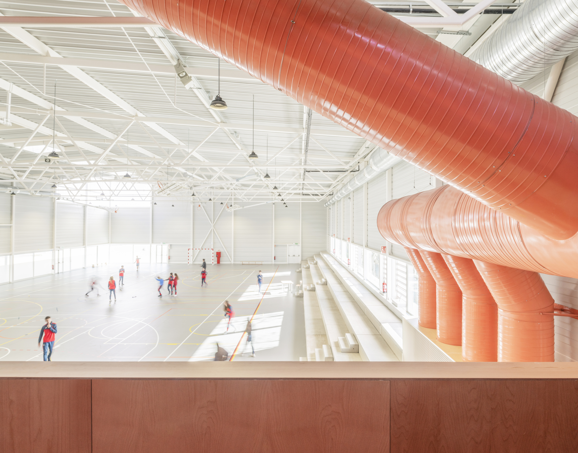 多用途体育场馆丨西班牙马德里丨OAOB architecture-23