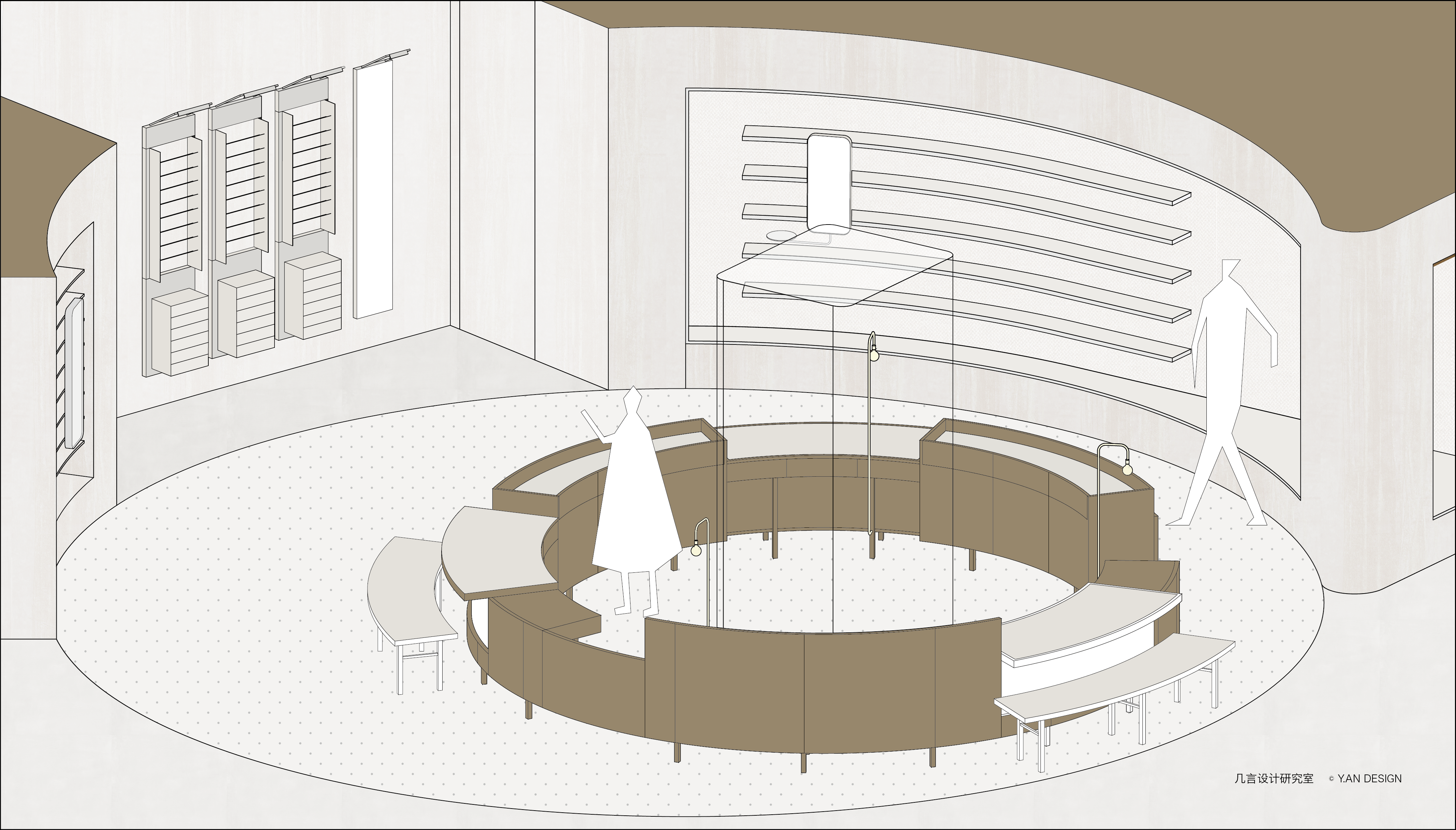 白鸦眼镜(锦沧文华店)丨中国上海丨几言设计研究室-45