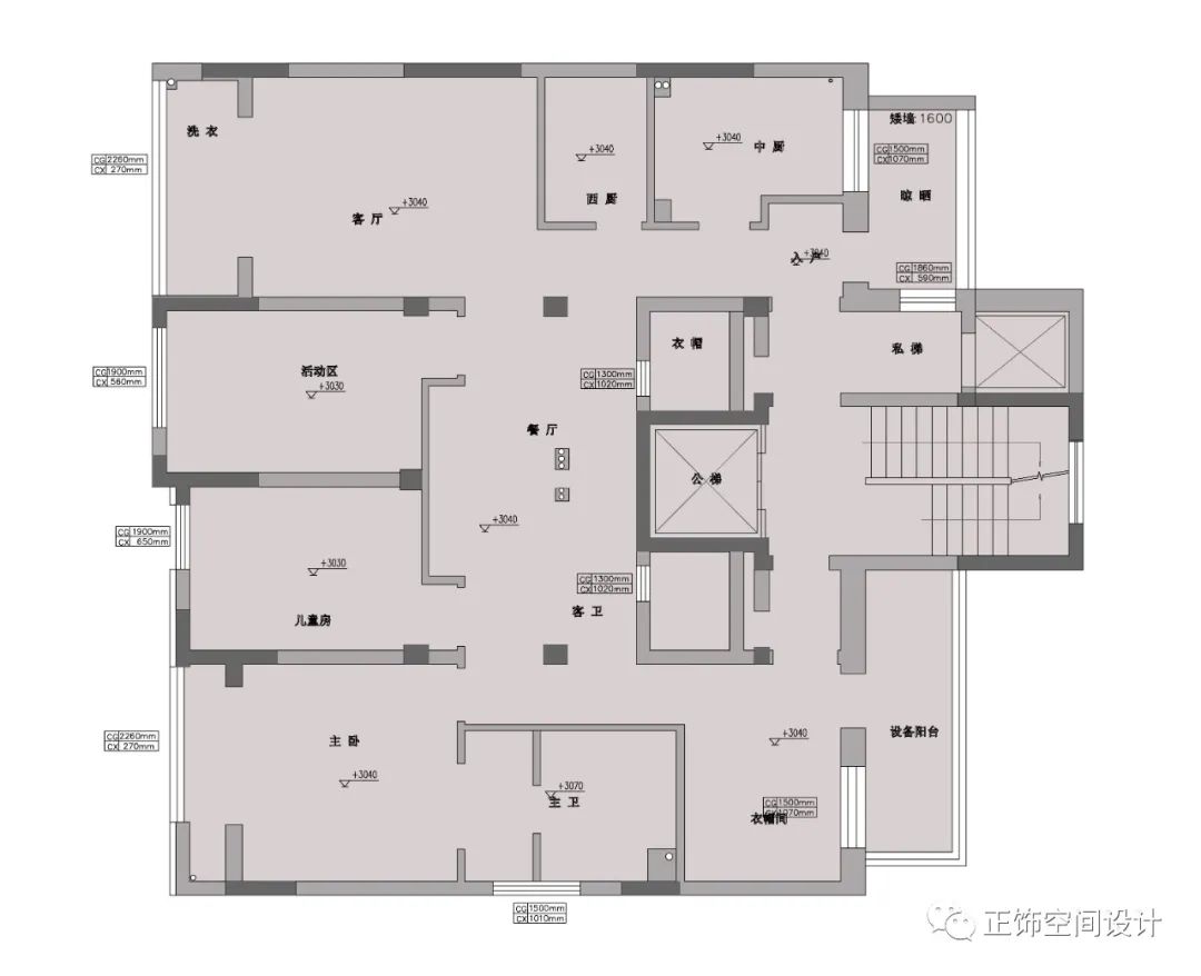 徐宅丨中国上海丨上海正饰空间设计-1