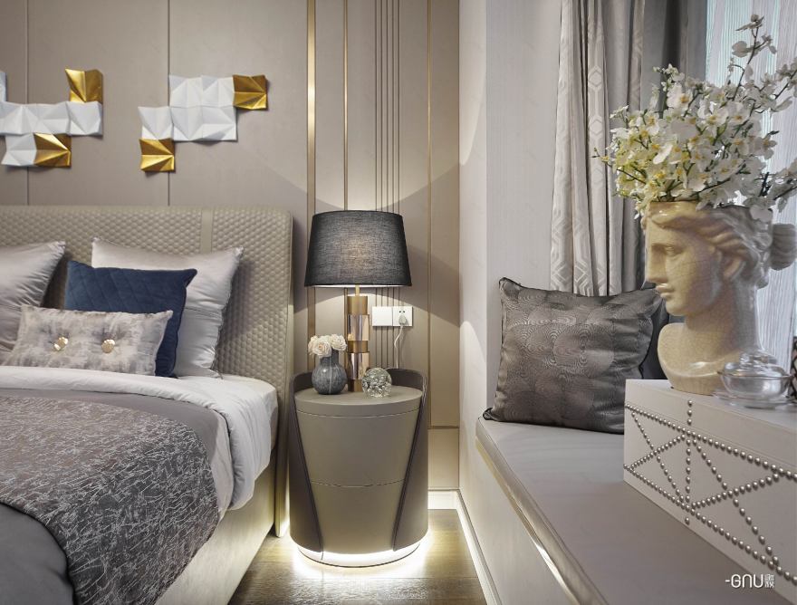 -GNU金秋软装:万科四季松湖 | 释放你心中的罗曼蒂克-15