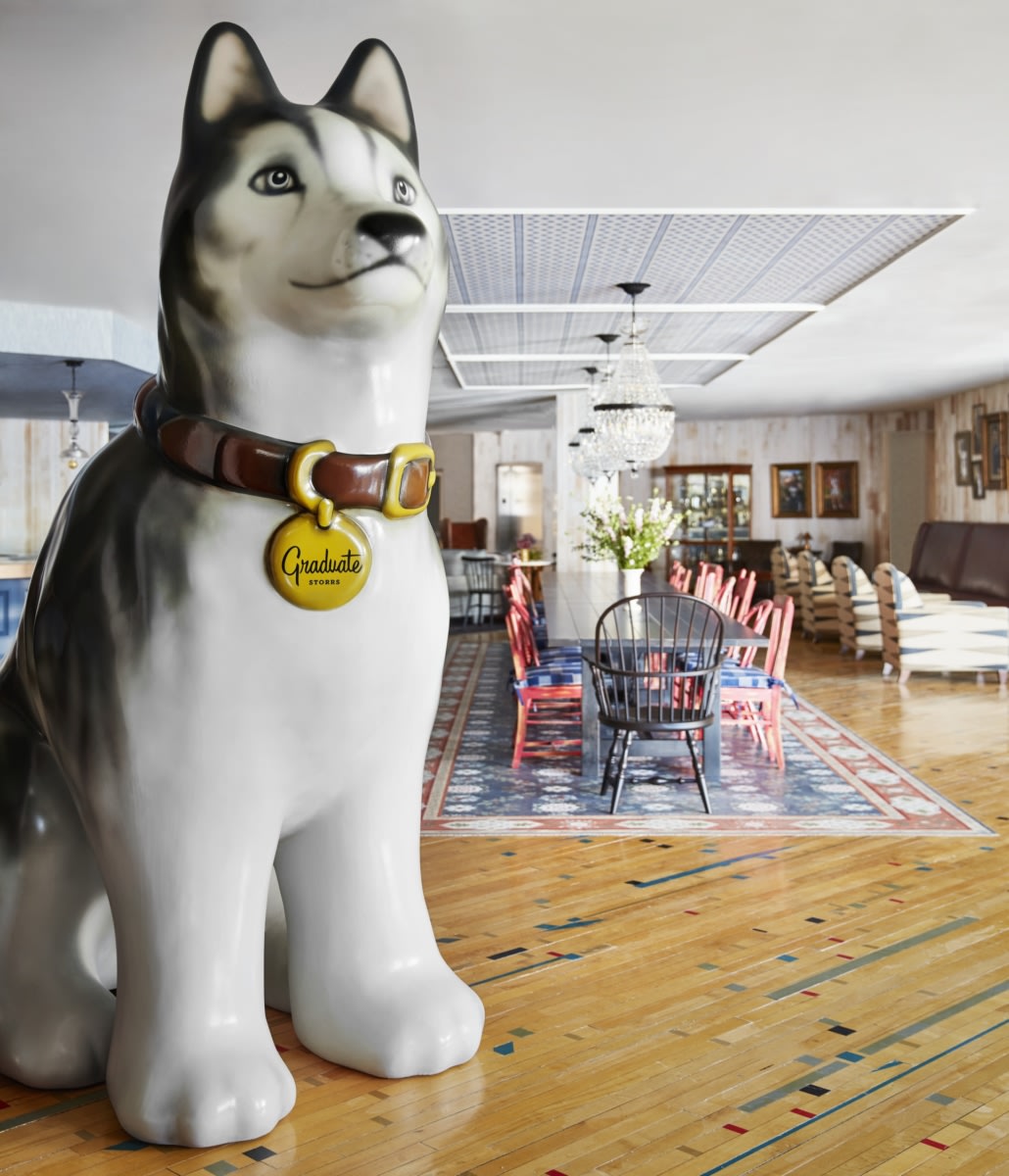 UConn 校园内的独特设计酒店 | Graduate Storrs Hotel-14