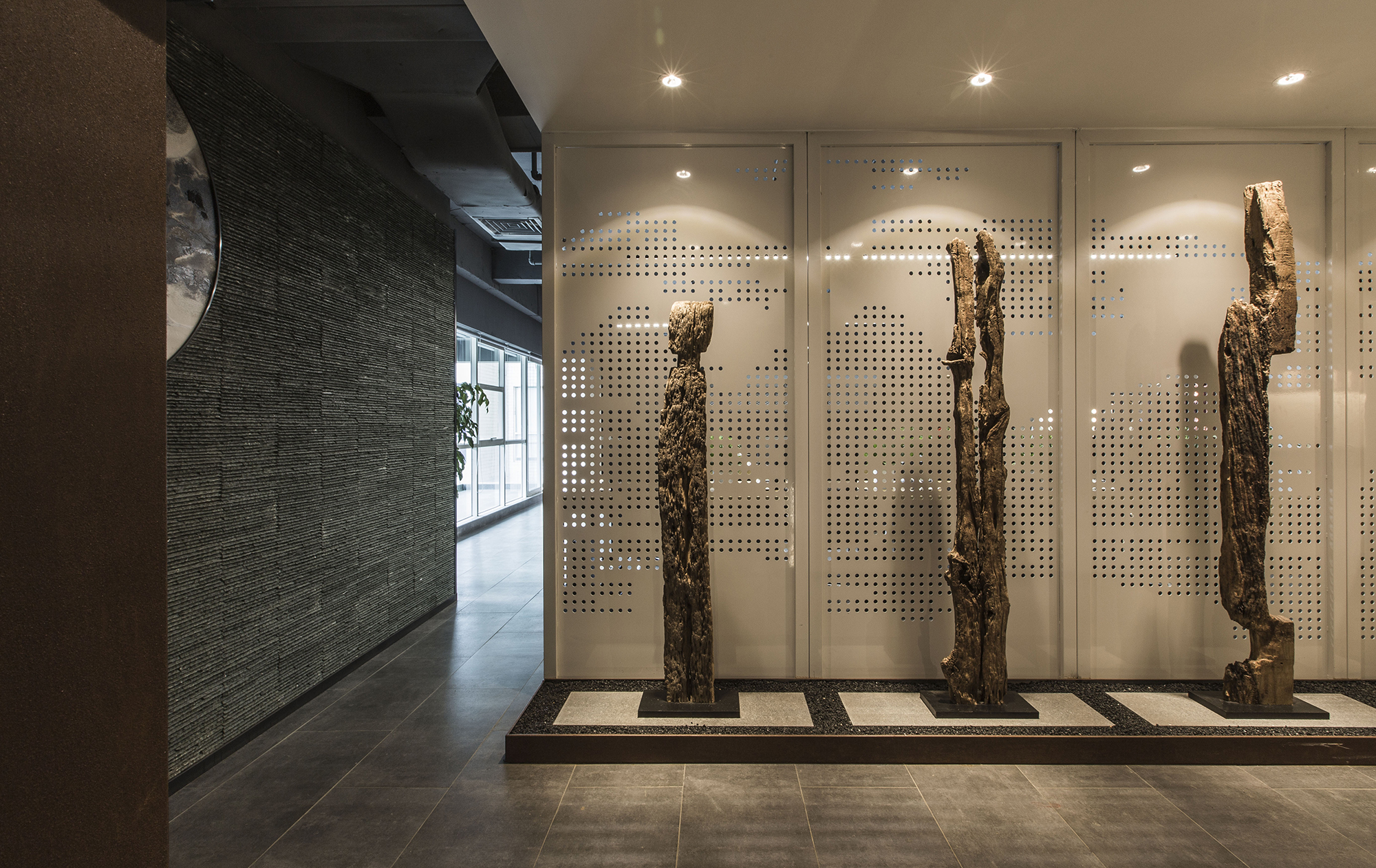 返璞归真,禅意办公空间-14