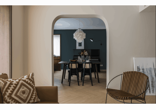 上海静安96㎡退休生活家丨中国上海丨上海示觉室内设计事务所-5