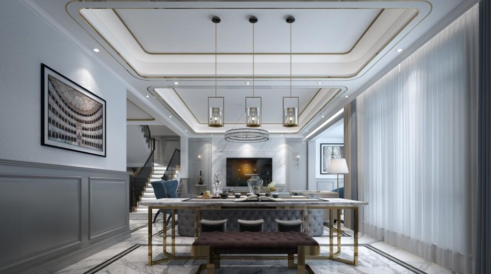 现代轻奢家居,展现简约优雅格调-17