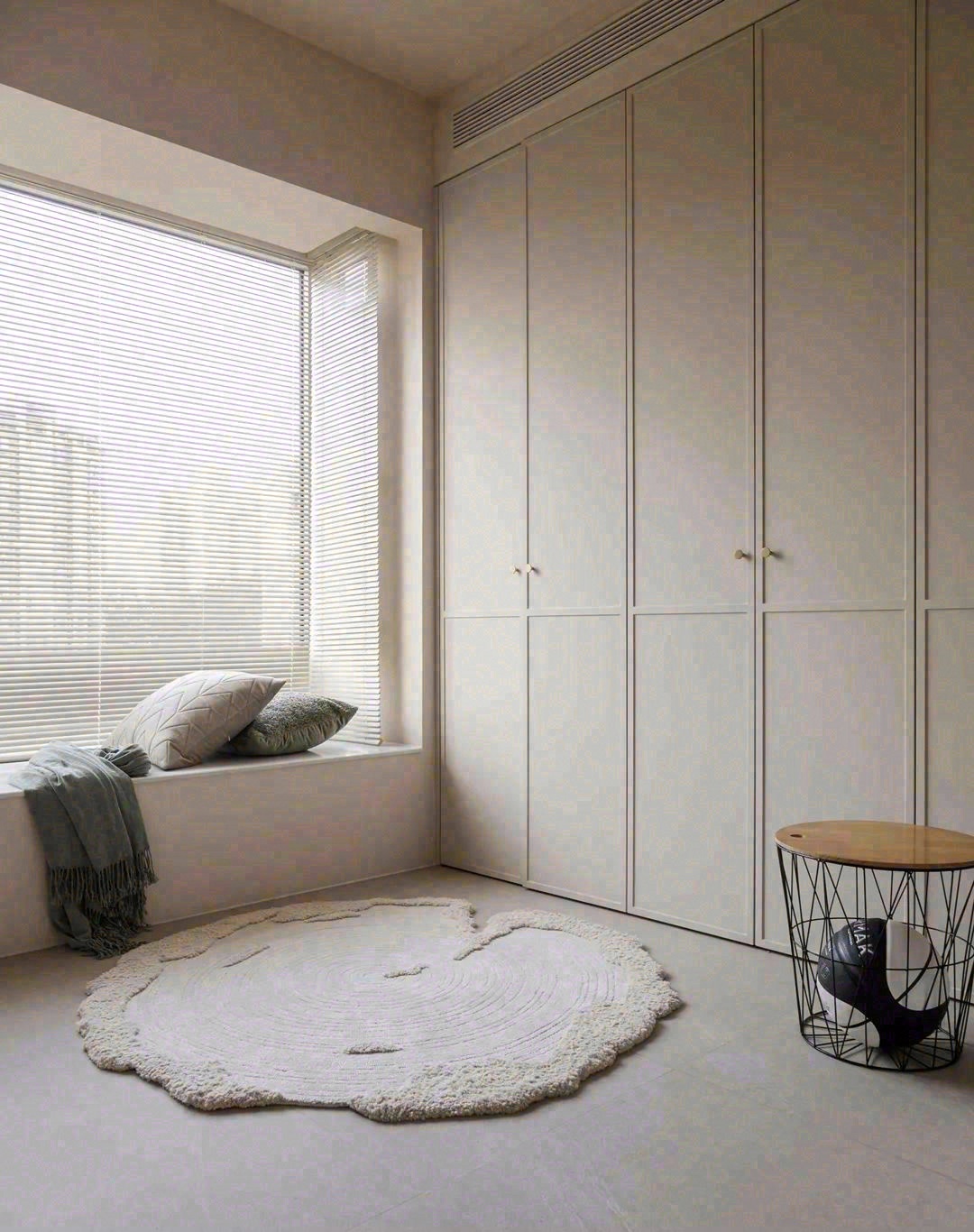 奶油风三居室改造丨中国北京丨七巧天工设计-77