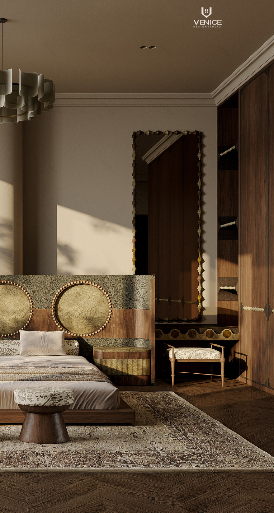 主卧室设计丨Mohammed Yossef-7