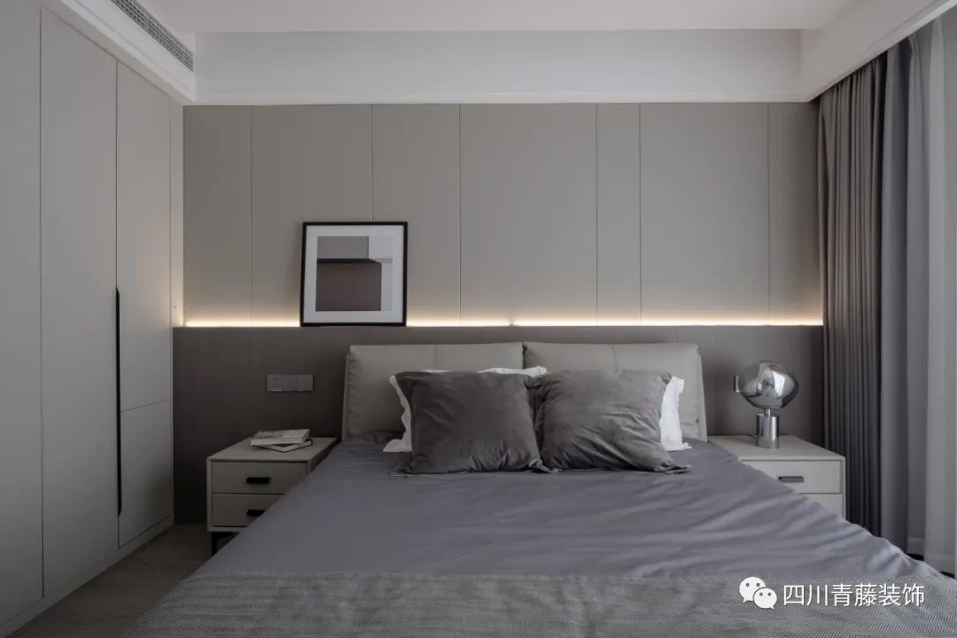 御景苑 160㎡现代简约住宅丨冷雪莲-45