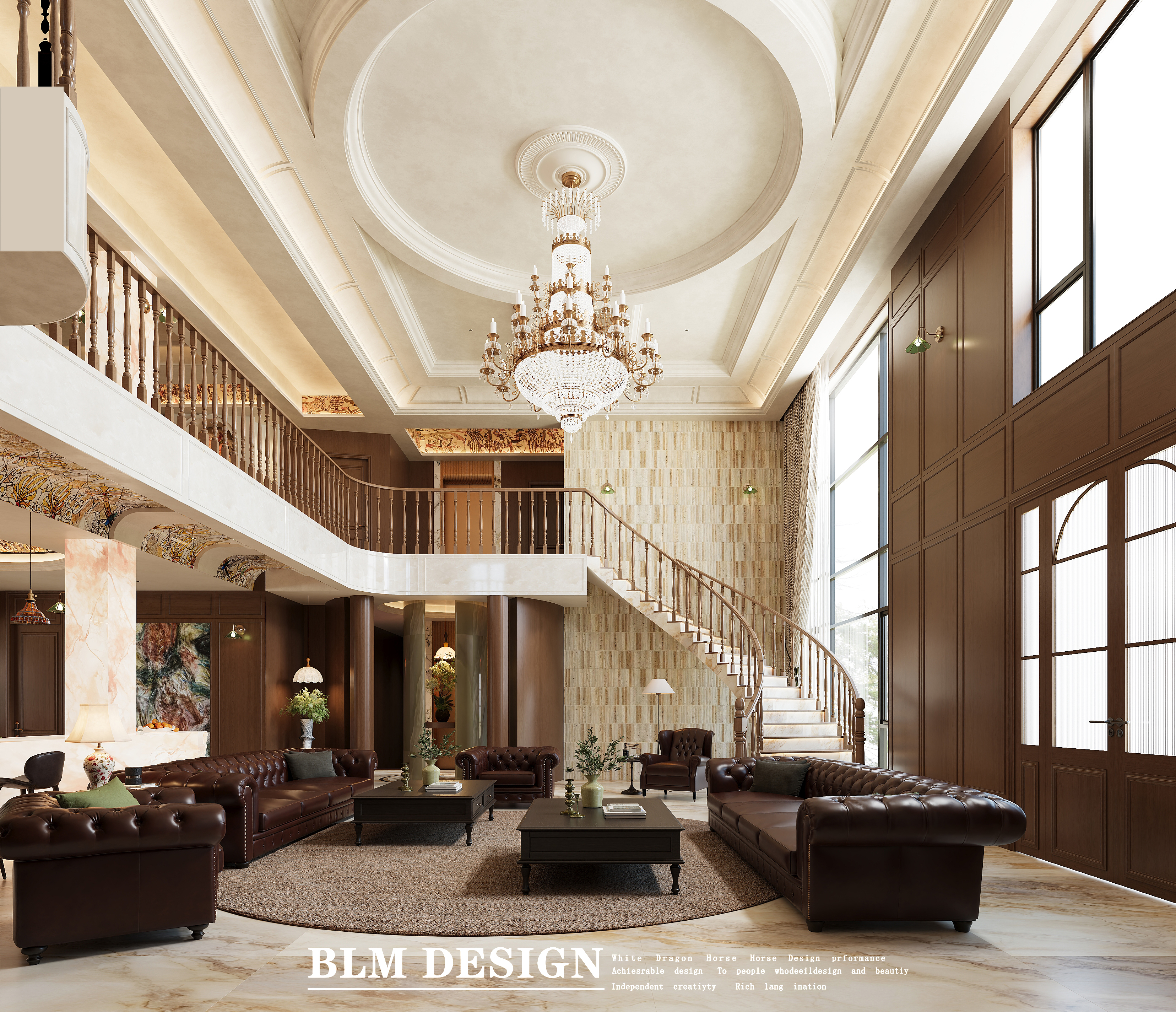 美式复古效果图案例-0