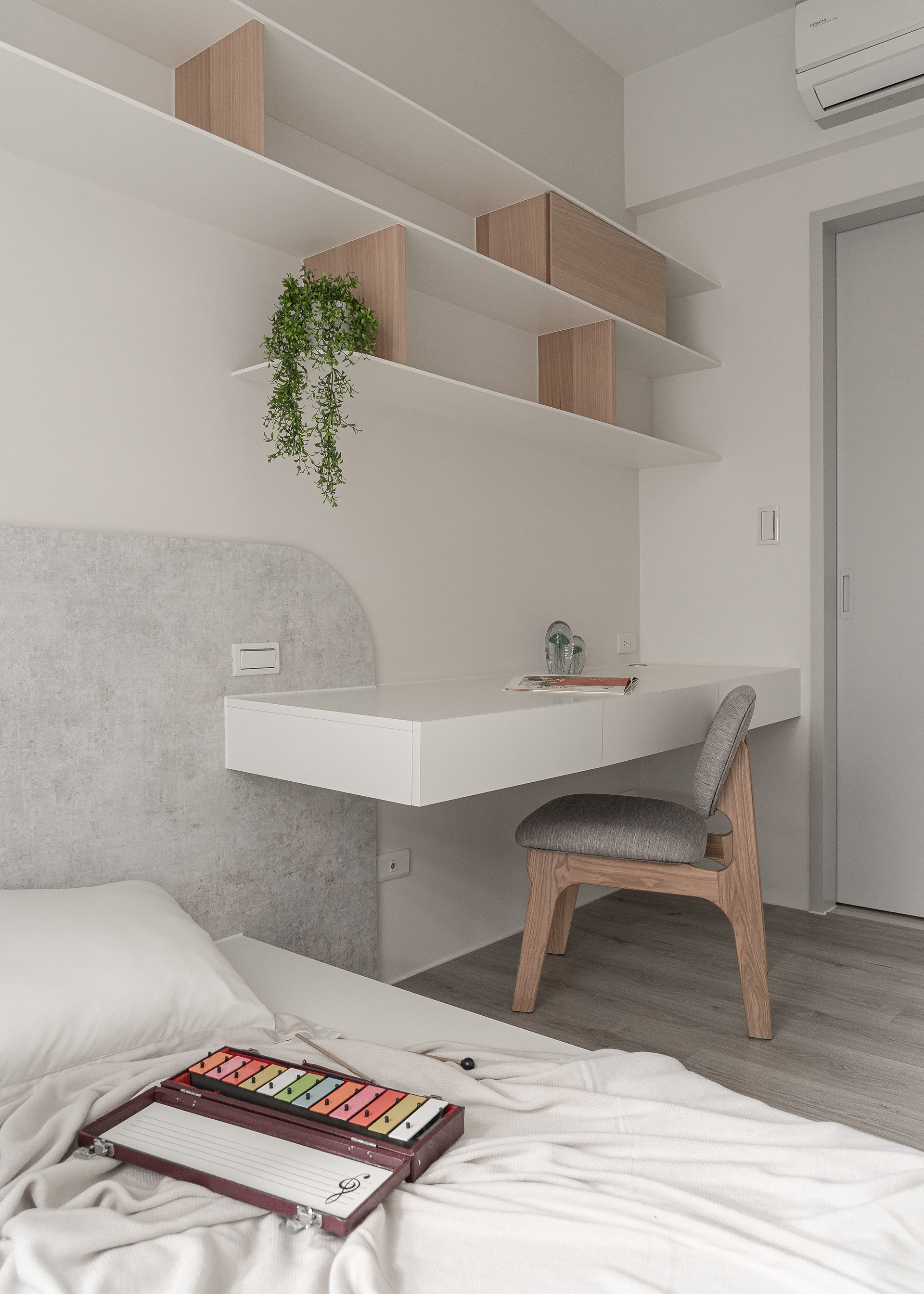 游於藝 佐以光線 灰白的減壓住宅丨中国台中丨Haven Space Design-21