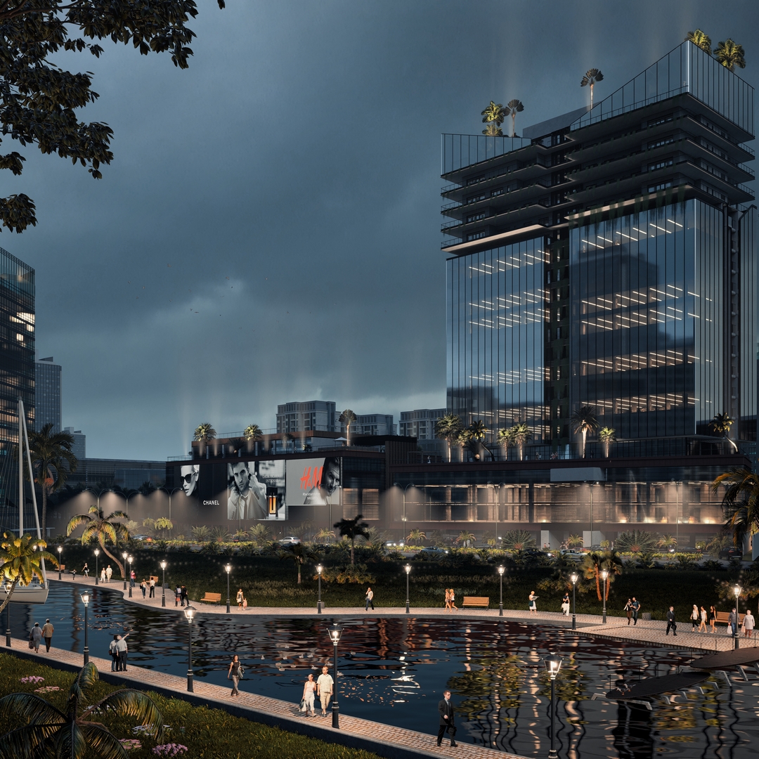 现代五星级酒店外观设计丨Uganda丨RABANI Architectural Studio-11